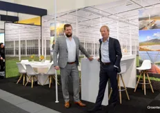 New faces at Van der Hoeven Horticultural Projects: Michiel Wisse and Pieter Jan Robbemont (Patron Agri Systems Group)